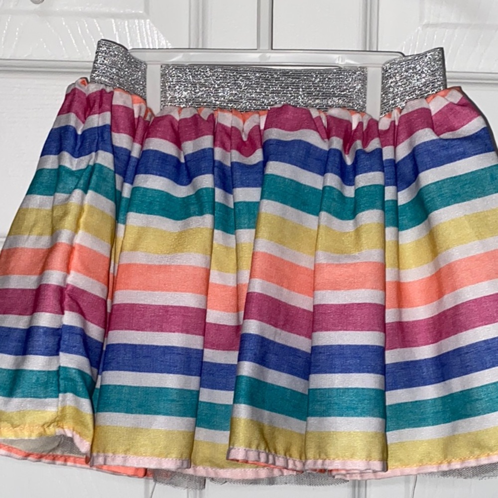 Colorful Striped Skirt